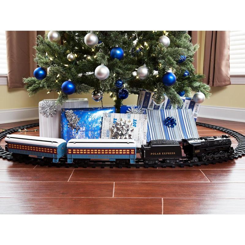 Lionel The Polar Express Ready-to-Play Set, Battery-Powered Berkshire-Style Model Train Set with Remote