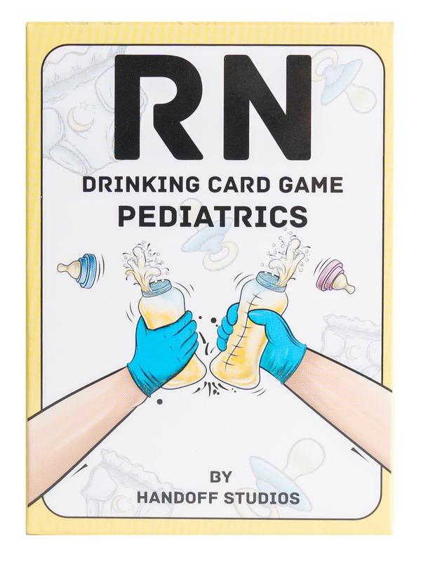 RN Drinking Card Game Pediatric Expansion Pack - Additional Cards to Give a Fun Twist to the Base Game