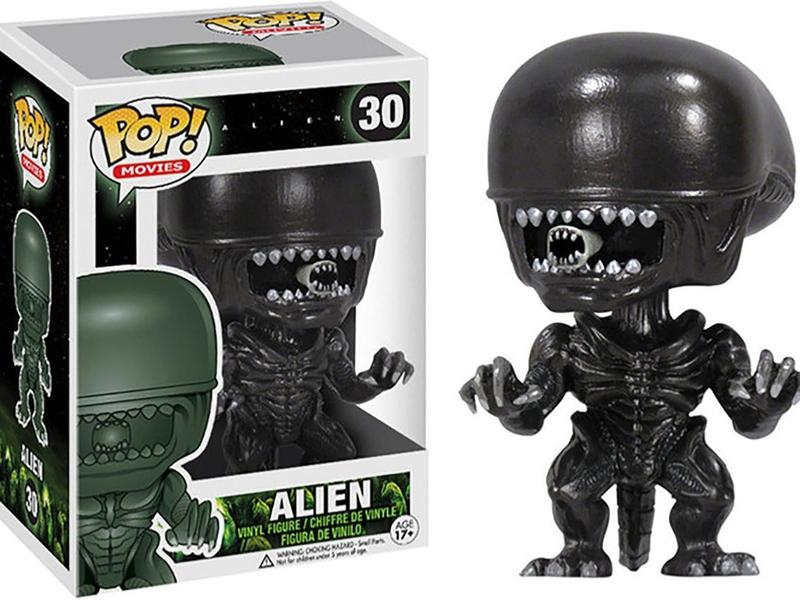 Funko POP Movies: Alien vs. Predator Alien Pop. Vinyl Figure - 3 3 4-inches tall