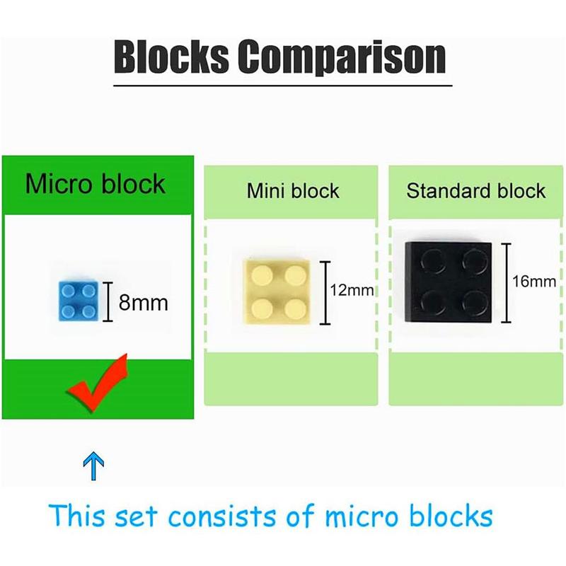 Ball Building Blocks, 864pcs set Soccer Micro Building Blocks, Model Three-dimensional Assembly Educational Brain Teaser Toy, Birthday Gift for Adults & Kids