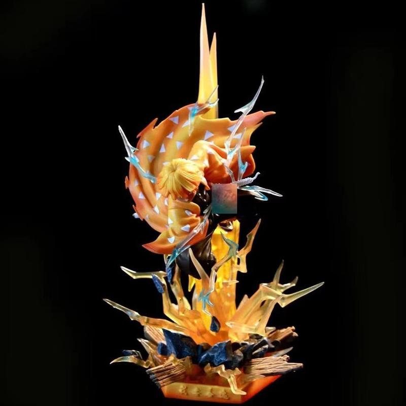 Thunder-clap and Fl-ash Ze-ni-tsu PVC Figure for Home Decoration