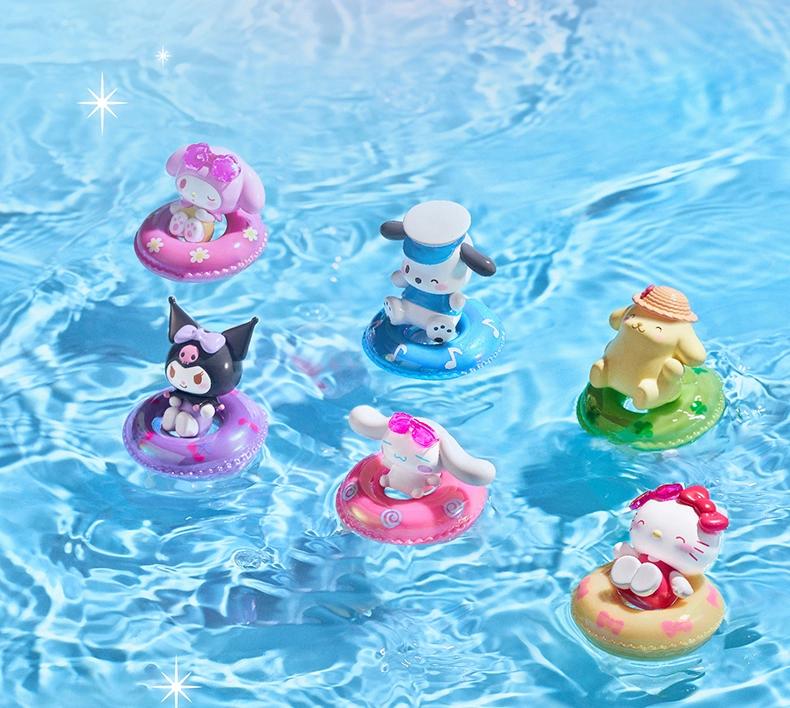 Sanrio Family MlNl Swimming Ring Series Blind Box