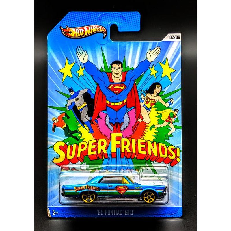 Hot Wheels Super Friends 65 Pontiac GTO