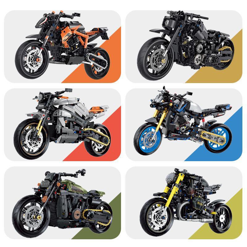 Advanced Building Set for Adults, 1 Box Iconic Motorcycle Model for Build and Display Makes A Great Gift for Fans Of Yamaha Vehicles Or Motorcycle Collectibles