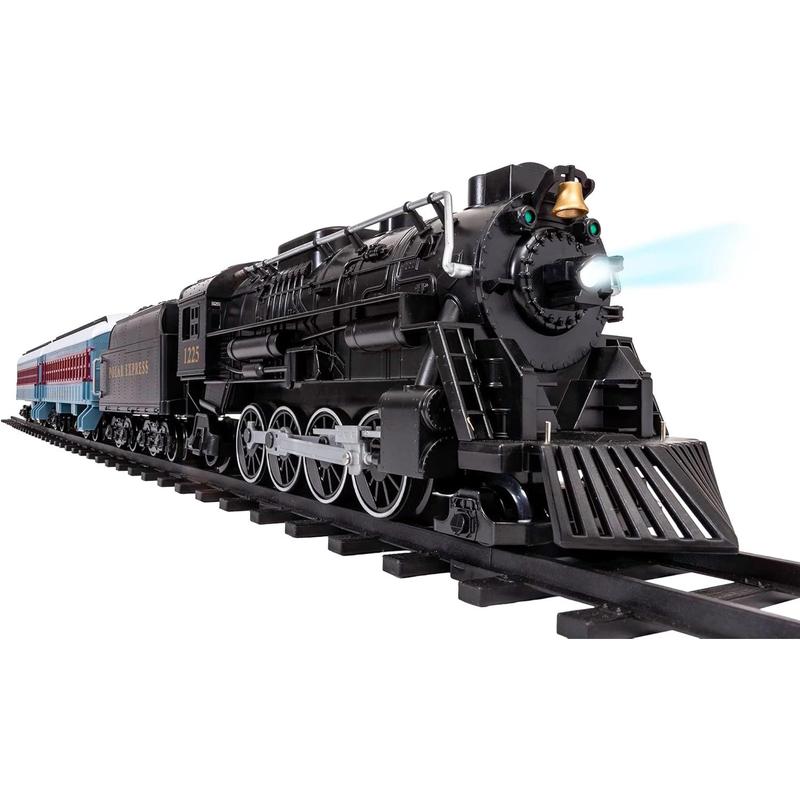 Lionel The Polar Express Ready-to-Play Set, Battery-Powered Berkshire-Style Model Train Set with Remote