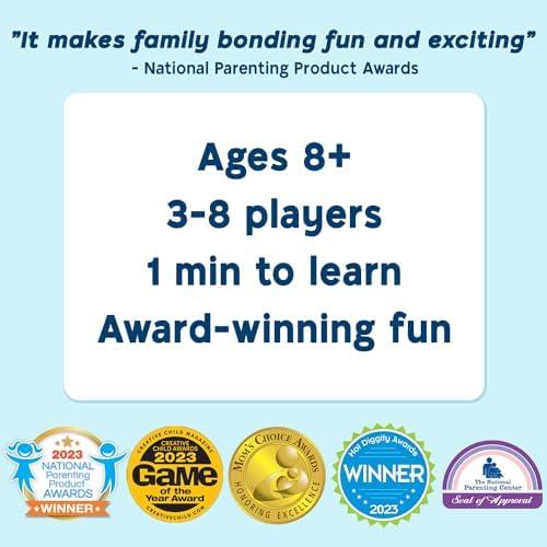 A Fun Family Game Filled with Conversation Starters and Challenges - Great for Kids, Teens and Adults