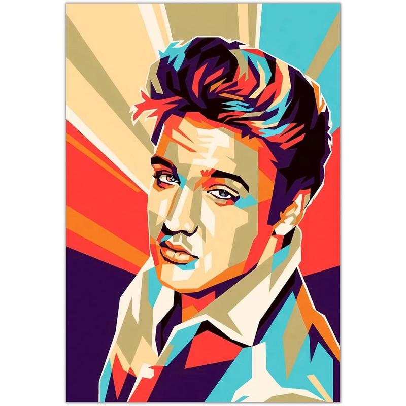 Elvis Presley Pop Art DIY Diamond Art Kit Elvis Presley Gifts Diamond Painting 30x40cm Diamond Art Paintings