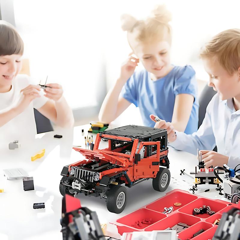 Nidonu-Off-Road Vehicle Model Building Setfor Adult Challenging, Car Building Toys Boys Aged 8 and above, 1287 Pieces Bricks collection pvc free