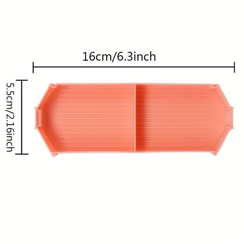 Random Color Large Capacity Big Drill Plate, 1 Count Plastic Tray, DIY Diamond Art Painting Accessories for Home & School