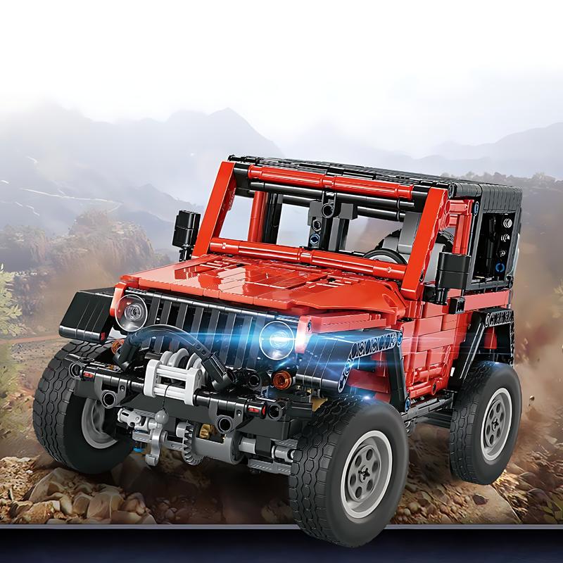 Nidonu-Off-Road Vehicle Model Building Setfor Adult Challenging, Car Building Toys Boys Aged 8 and above, 1287 Pieces Bricks collection pvc free