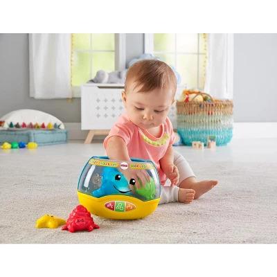 Fisher-Price Laugh & Learn Magical Lights Fishbowl Baby & Toddler Musical Learning Toy