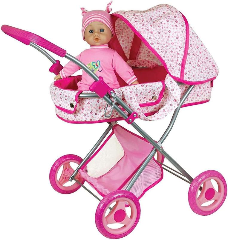 Lissi Deluxe Doll Pram with 13