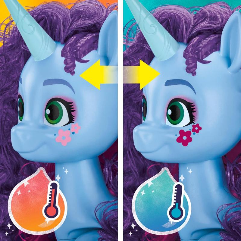 My Little Pony Toys Misty Brightdawn Style of The Day, 5-Inch Hair Styling Dolls, Toys for 5 Year Old Girls and Boys