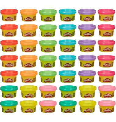 Bulk 42-Pack of 1-Ounce Cans, Christmas Stocking Stuffers for Girls & Boys, Party Favors, Kids Arts & Crafts, Preschool Toys, Ages 2+ ( Exclusive)