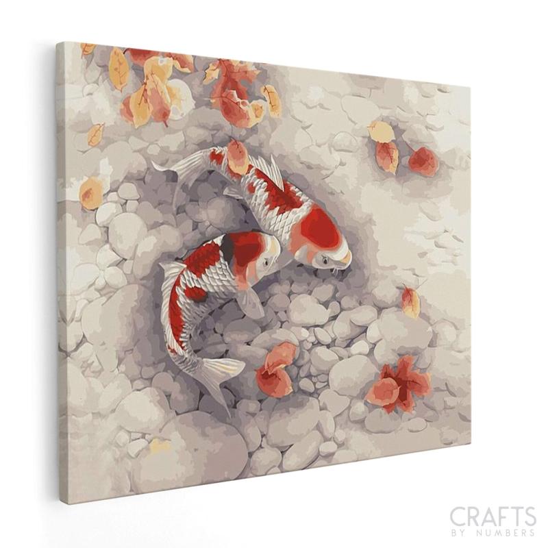 Swimming Koi