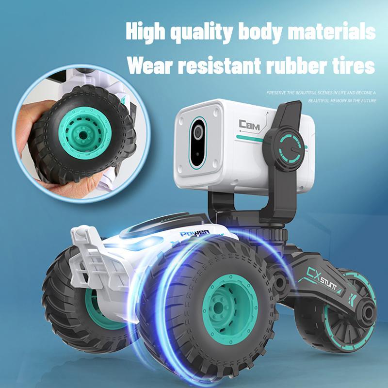 Remote Control Car, Rechargeable Electric Car with HD Camera, Remote Control Car with Light, Birthday Gift for Boys & Girls