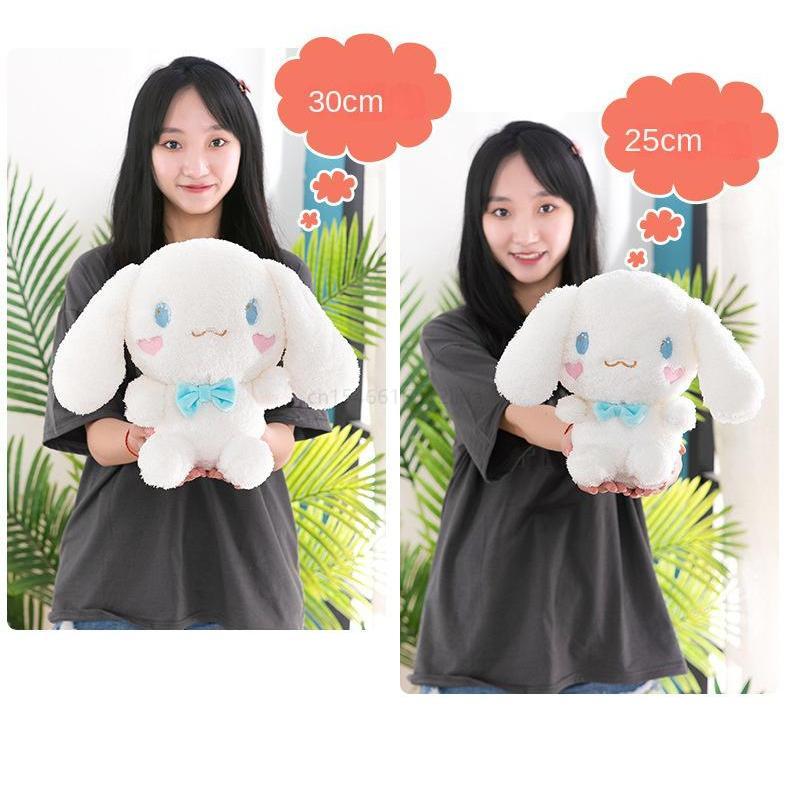 Anime Sanrio Kawaii Cinnamoroll Plush Toys Pillow Action Figure Stuffed Animal Comfort Soft Doll Children Toys Christmas Gift