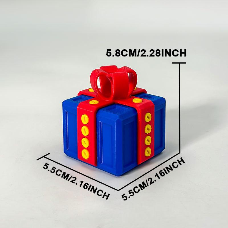 Puzzle Present,Unwrap the Challenge! Annoying gift box