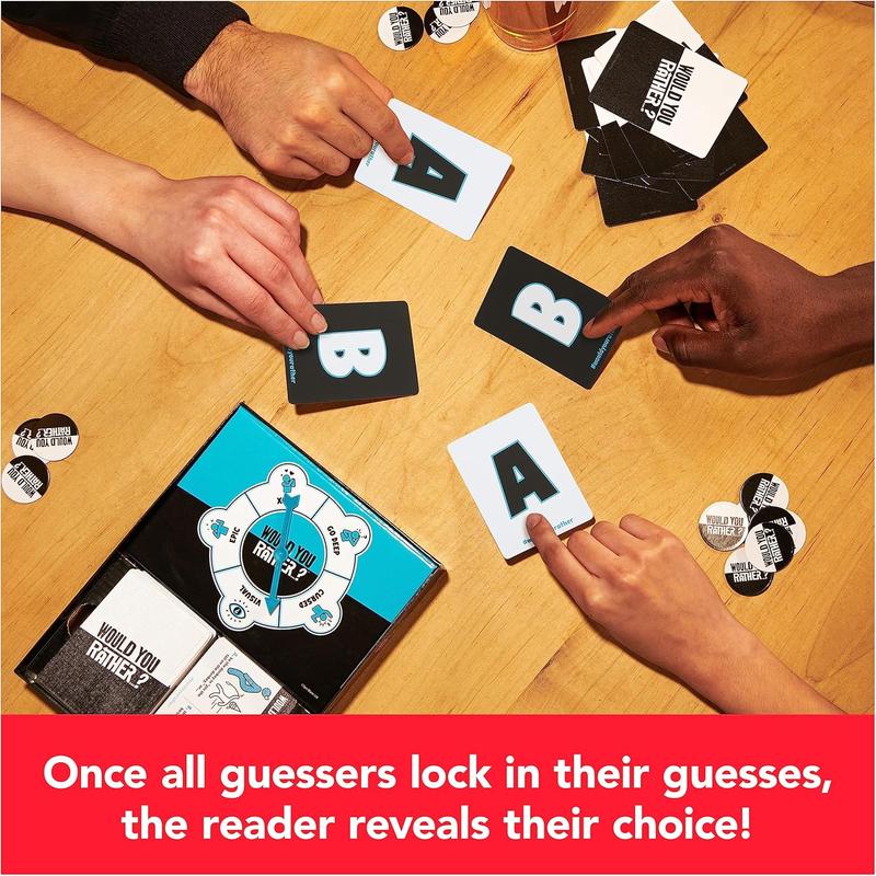 , Would You Rather? Funny Card Game for College, Friendsgiving Party , Adult Card , Christmas Gifts for Teens, for Ages 14+