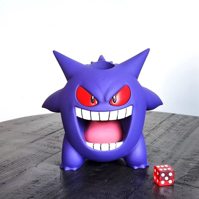 Custom Gengar Dice Tower - Enhance Your DND and Pokémon Gaming Experience!