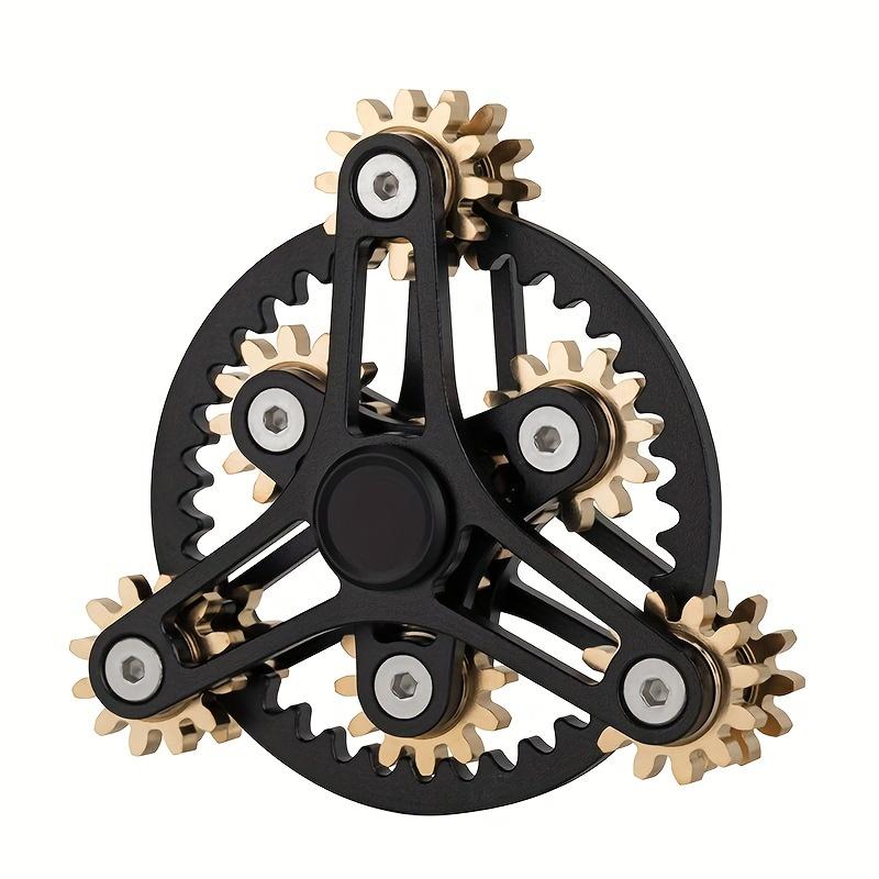 Precision Design Pure Copper Gear Drive Gyro Rotating Ferris Wheel-Relaxation and Attention Lifting Novelty Toys flip asmr stimming  toys