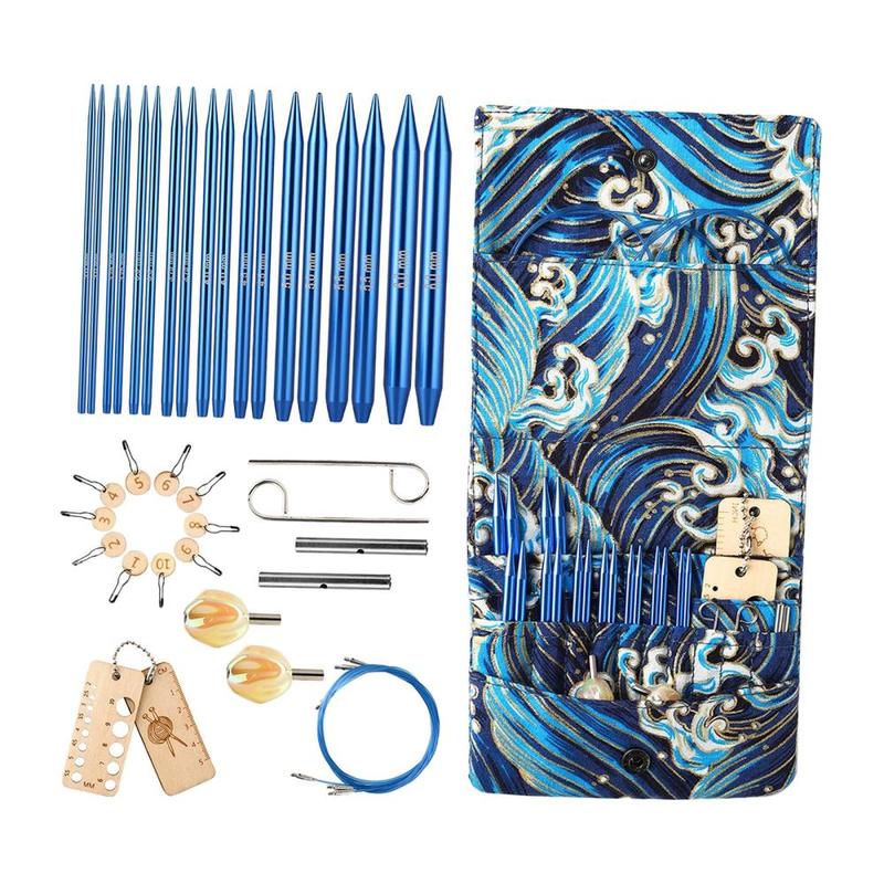 Circular Knitting s Set DIY Home  Practical Removable Interchangeable for Darning Sewing Crafts Adults Knitter Enthusiasts