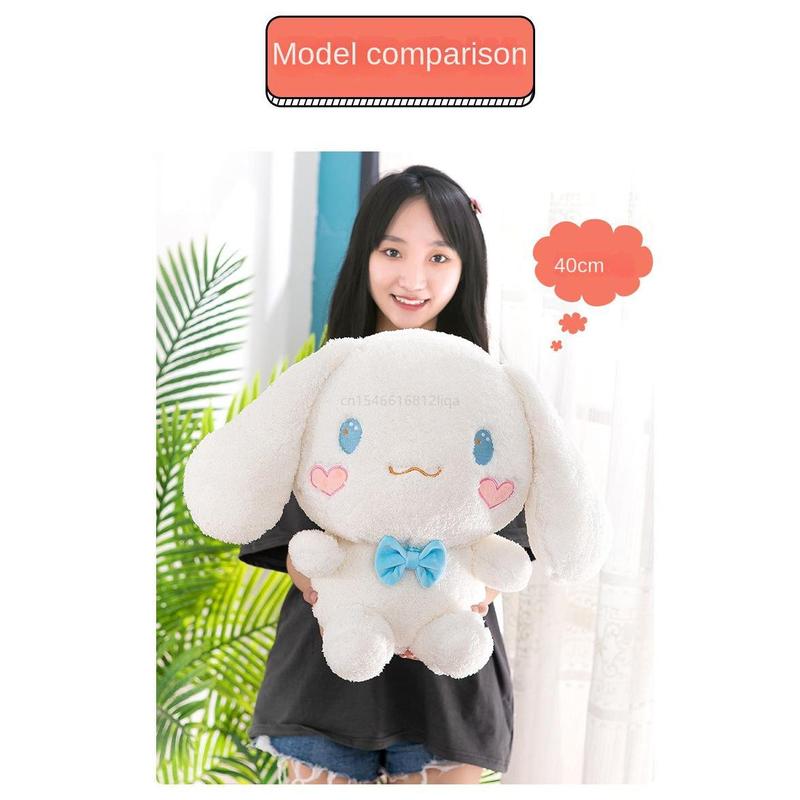 Anime Sanrio Kawaii Cinnamoroll Plush Toys Pillow Action Figure Stuffed Animal Comfort Soft Doll Children Toys Christmas Gift