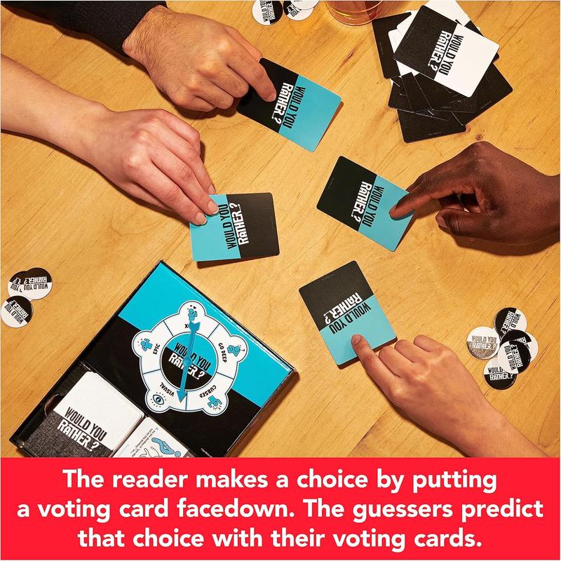 , Would You Rather? Funny Card Game for College, Friendsgiving Party , Adult Card , Christmas Gifts for Teens, for Ages 14+