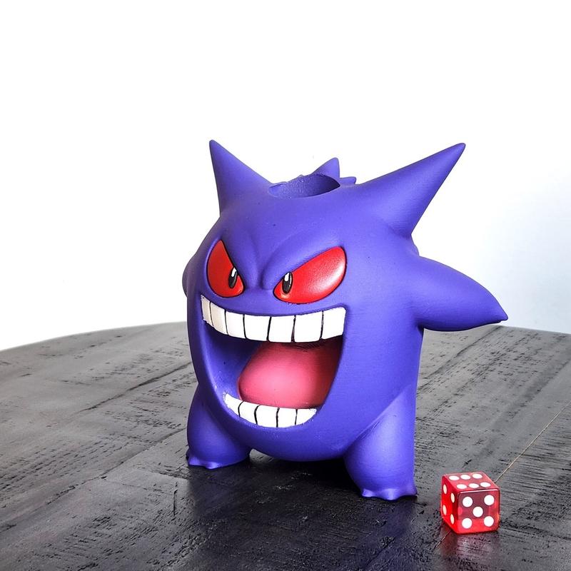 Custom Gengar Dice Tower - Enhance Your DND and Pokémon Gaming Experience!