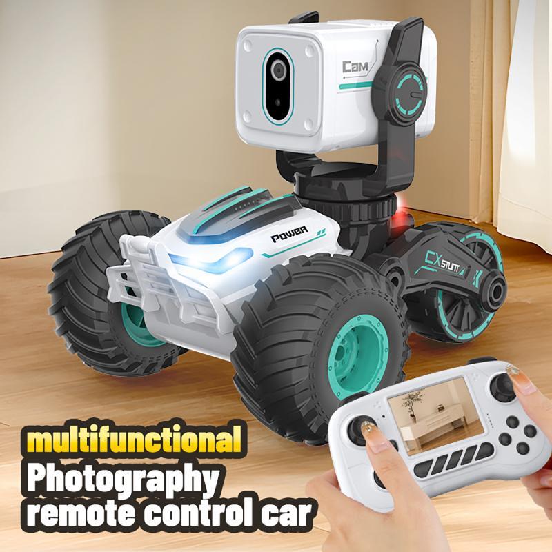 Remote Control Car, Rechargeable Electric Car with HD Camera, Remote Control Car with Light, Birthday Gift for Boys & Girls