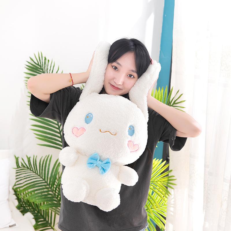 Anime Sanrio Kawaii Cinnamoroll Plush Toys Pillow Action Figure Stuffed Animal Comfort Soft Doll Children Toys Christmas Gift