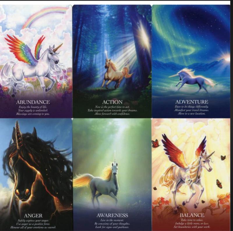 Oracle of the Unicorns Deck, Enter an Enchanted Realm of Magic and Miracles