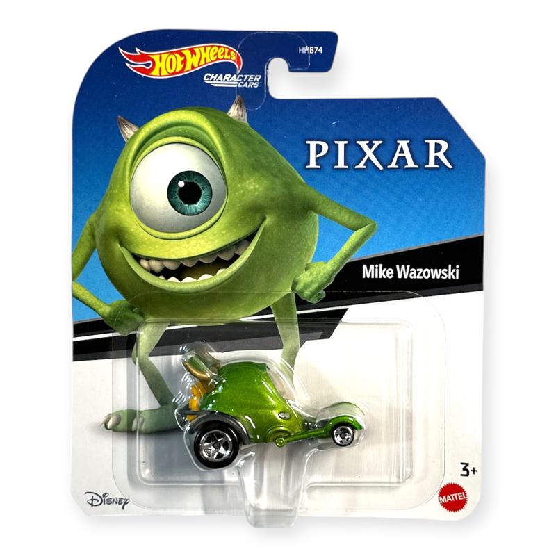 Hot Wheels 2022 Pixar Character Cars Collection - Diecast Models featuring Woody, Buzz Lightyear, Mike Wazowski, and More!