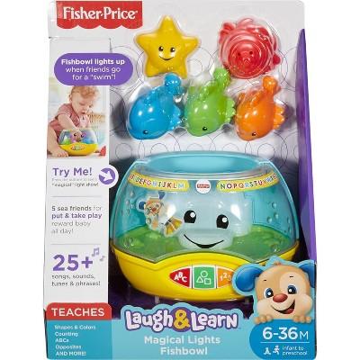 Fisher-Price Laugh & Learn Magical Lights Fishbowl Baby & Toddler Musical Learning Toy