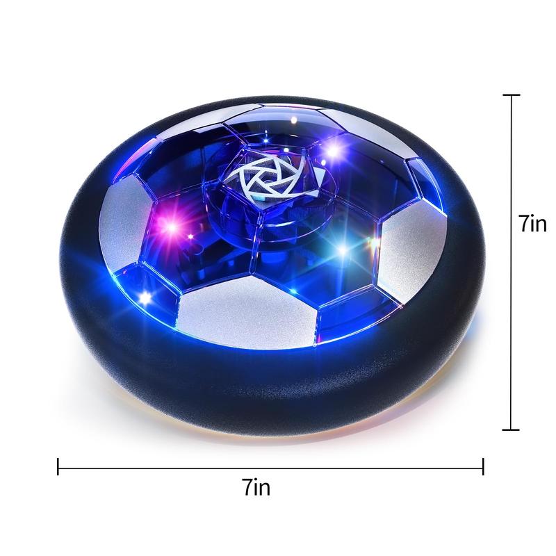 2 Pack Hover Soccer Ball, LED Light Soccer Ball Toys  , Indoor Outdoor Games , Christmas Birthday Gifts