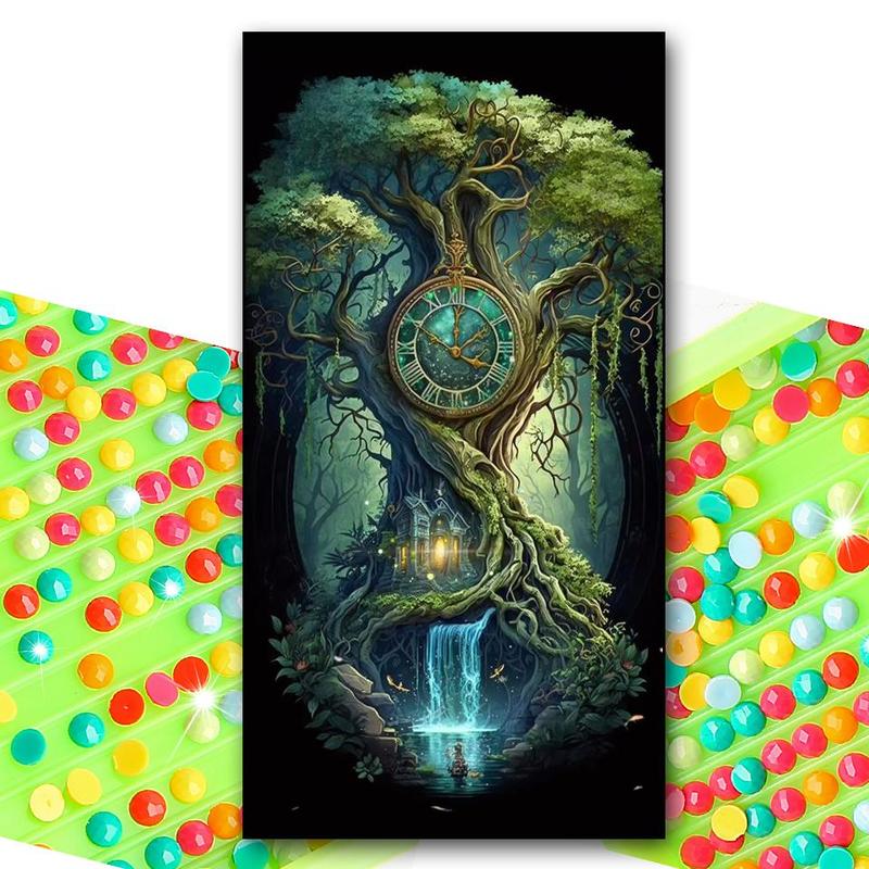 Tree of Life Pattern DIY Diamond Painting Without Frame, DIY Decorative Art Picture For Beginner, DIY Home Decor