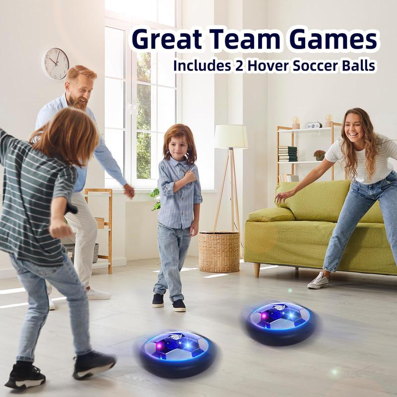 2 Pack Hover Soccer Ball, LED Light Soccer Ball Toys  , Indoor Outdoor Games , Christmas Birthday Gifts