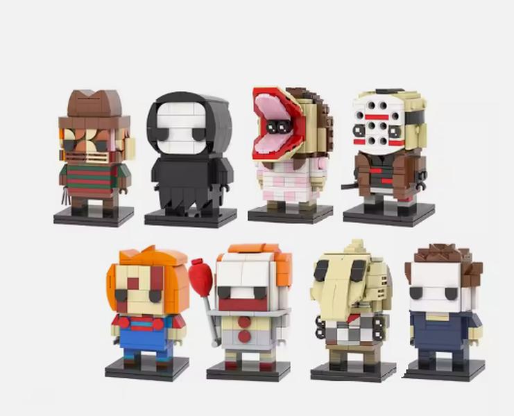 Horror Movie Block Heads