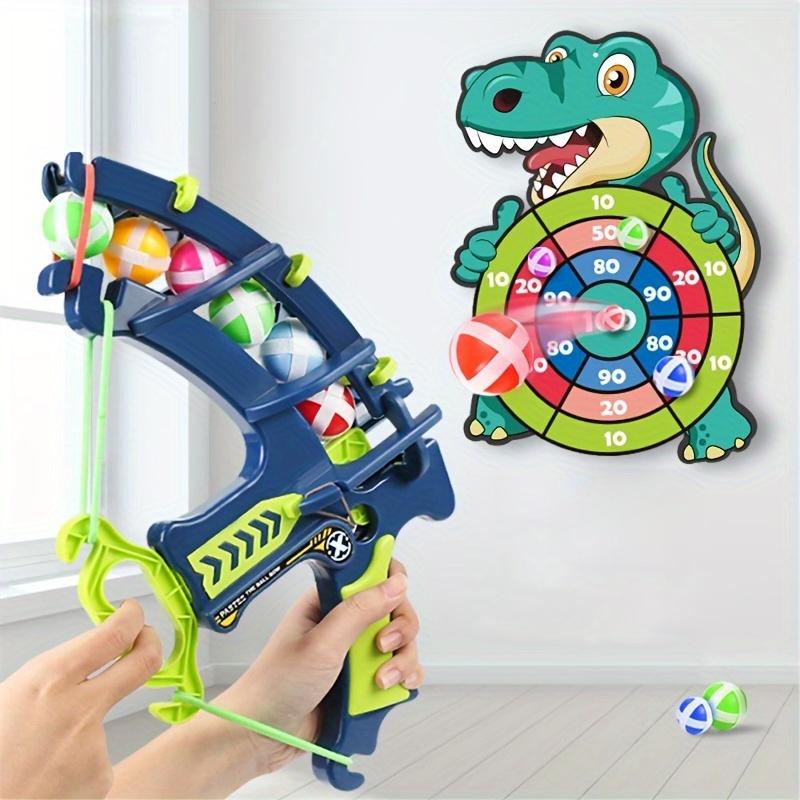 Outdoor Game Toys, Suitable for Boys and Girls Aged 3-12, Contains 12 One Sticky Balls, Archery Target, Suitable for Children's Indoor Parties, Outdoor Sports, Family Games, Boys' and Girls' Toys Gifts, Suitable for over 3 Years Old