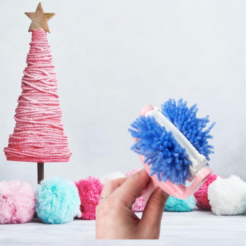 Pom Pom Maker, DIY Pom Pom Maker, Pom Pom Ball Maker, Fluffy Pom Pom Maker, Tassel Maker, Knitting Craft Project Supplies