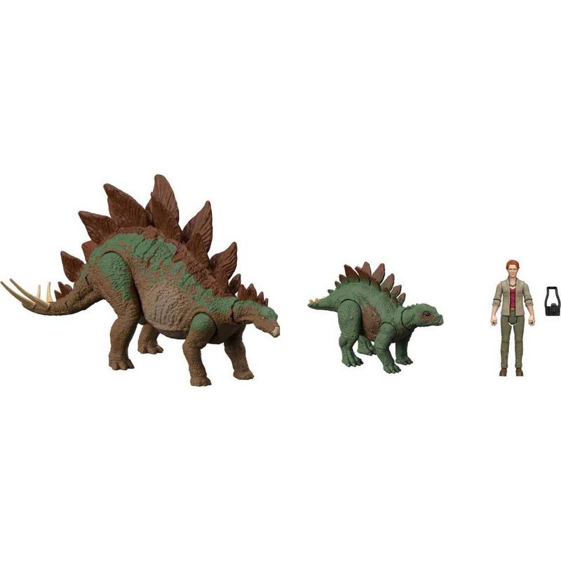 Jurassic World Legacy Dr. Sarah Harding Stegosaurus Pack Posable Joints AR