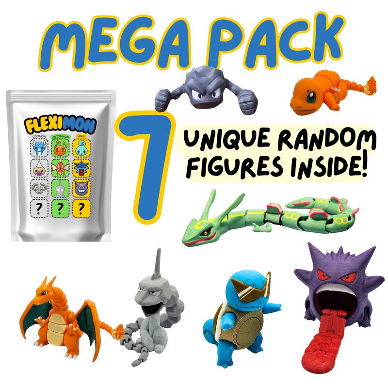 Fleximon Figures Blind Bag Fidget Pokemon