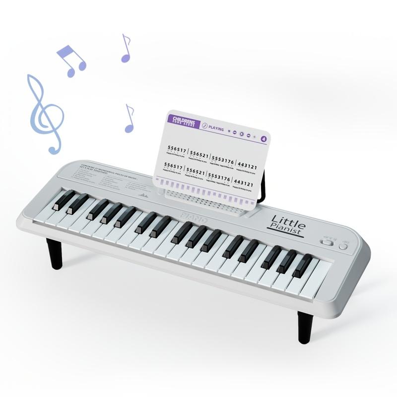 Music Keyboard With Music Stand, Piano Toys, Sheet Music, Stickers, Piano For Kids, Beginners Portable Piano, Early Education Gifts For Boy Girl, Christmas Gifts, New Year Gifts, Birthday Gifts