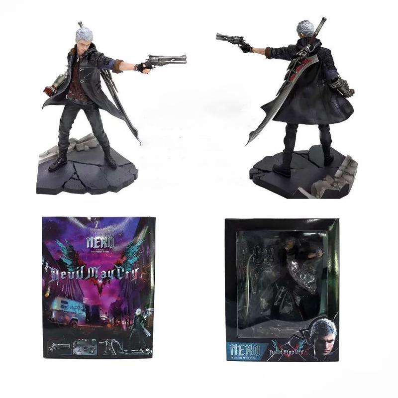 ARTFX J Devil May Cry Dante Nero DANTE Boxed Hand-held Office Figure Model