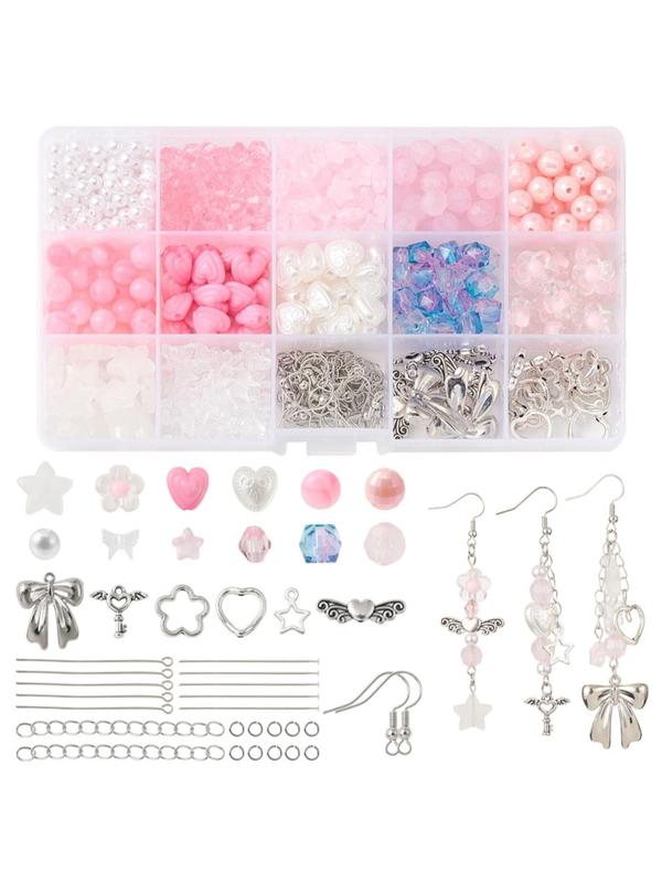 Cute Mixed Shaped Beads & Pendants, DIY Jewelry Making Kit, Jewelry Making Supplies for Bracelet & Necklace & Earrings for Women & Girls