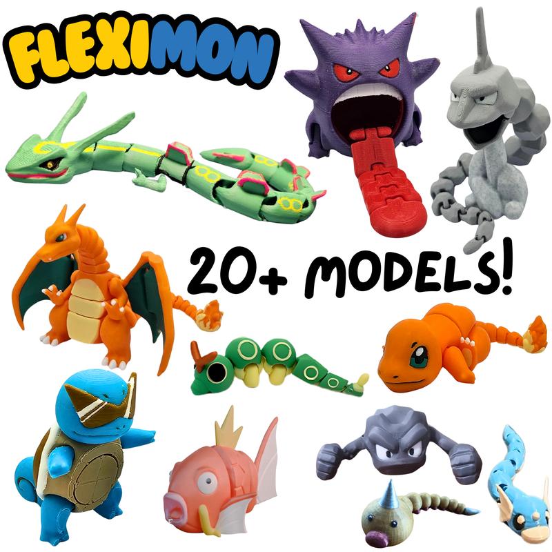 Fleximon Figures Blind Bag Fidget Pokemon