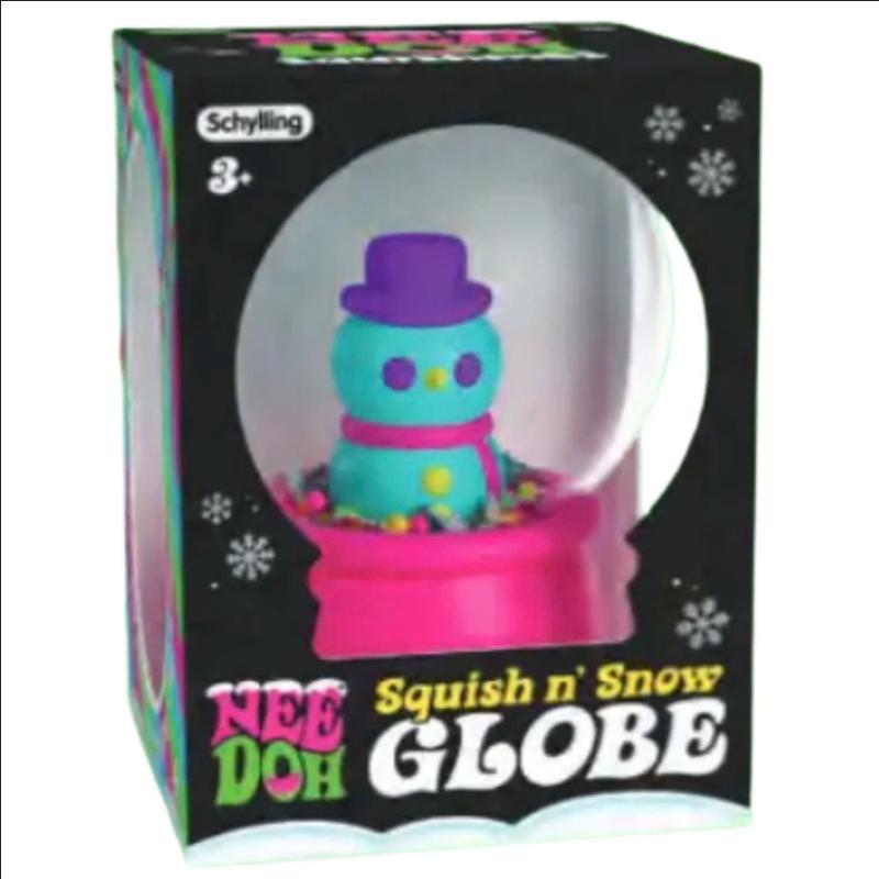 New!!! Hot!!! (best seller) - Schylling NeeDoh Squishmas Squish N' Snow Globes - Christmas Squeeze Toy - Assorted Colors - Ages 3 to Adult - black friday sale off41%