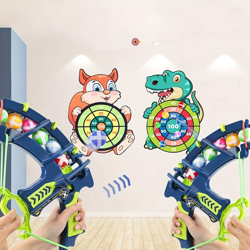 Outdoor Game Toys, Suitable for Boys and Girls Aged 3-12, Contains 12 One Sticky Balls, Archery Target, Suitable for Children's Indoor Parties, Outdoor Sports, Family Games, Boys' and Girls' Toys Gifts, Suitable for over 3 Years Old