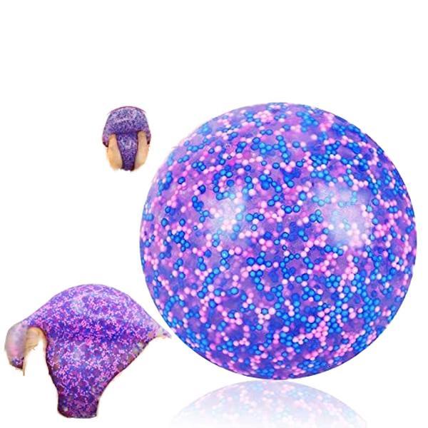 TPR Water Ball Fidget Toy Squeeze Stress Relief Ball with Colorful Beads for Kids and Adults Durable and Fun Sensory Toy for Relaxation and Anxiety Relief