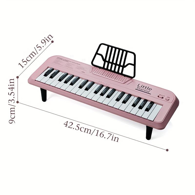 Music Keyboard With Music Stand, Piano Toys, Sheet Music, Stickers, Piano For Kids, Beginners Portable Piano, Early Education Gifts For Boy Girl, Christmas Gifts, New Year Gifts, Birthday Gifts